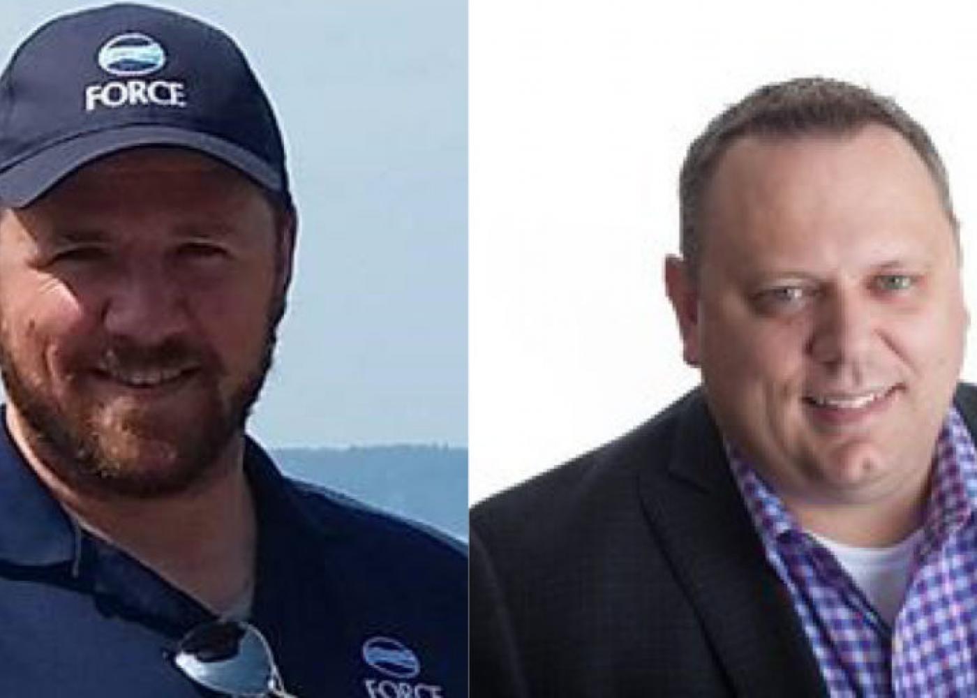 Andrew Lowery and Jason Clarkson