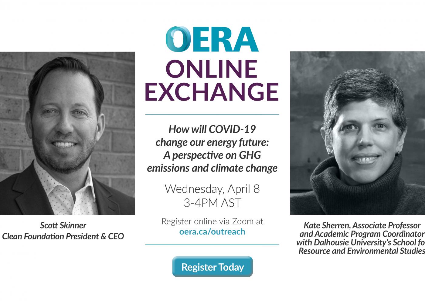 OERA Online Exchange April 8 2020 Speakers